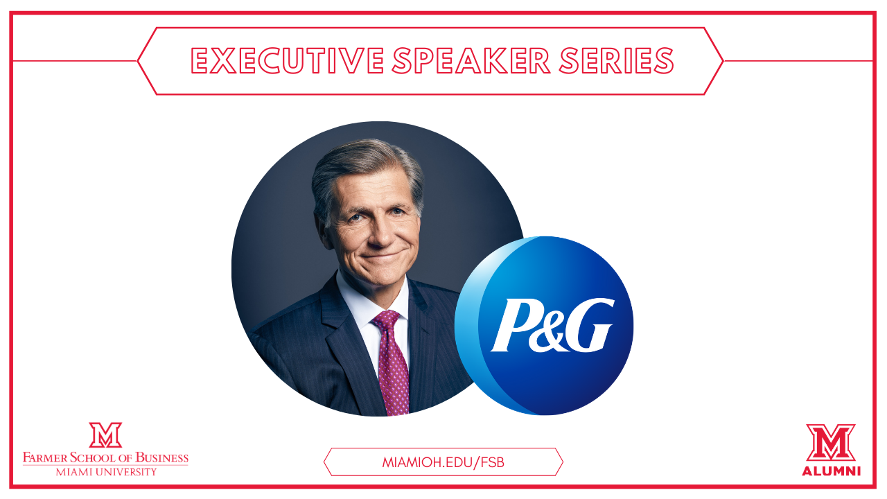 Image for Farmer School of Business Presents: Marc Pritchard, Chief Brand Officer at Procter & Gamble webinar