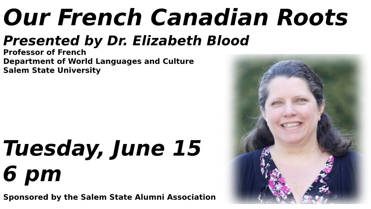 Image for Our French Canadian Roots webinar