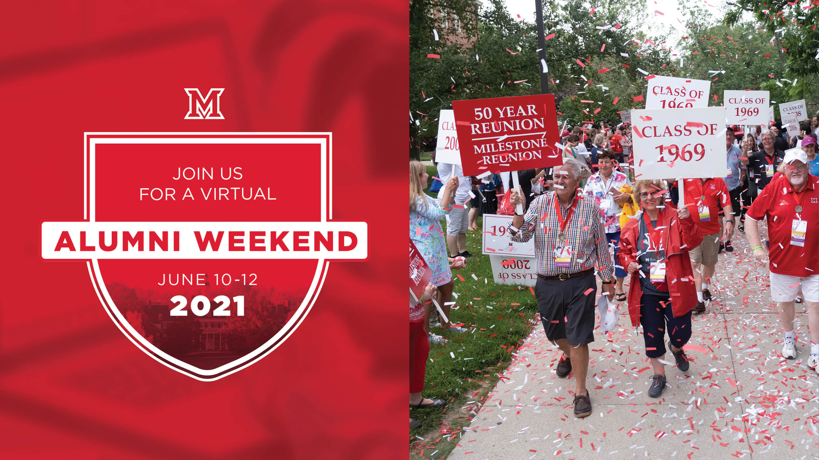 Image for Miami Presents Alumni Weekend: Parade of Classes and MiamiFest webinar
